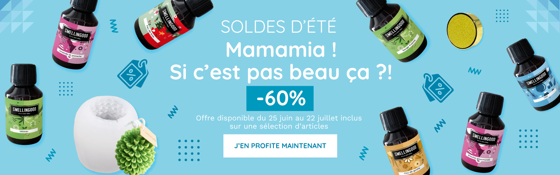 Slider solde d'été