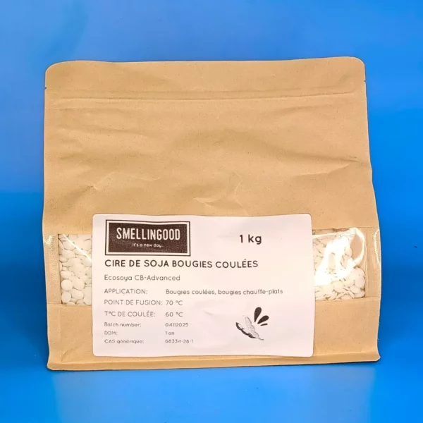 cire de soja coulées