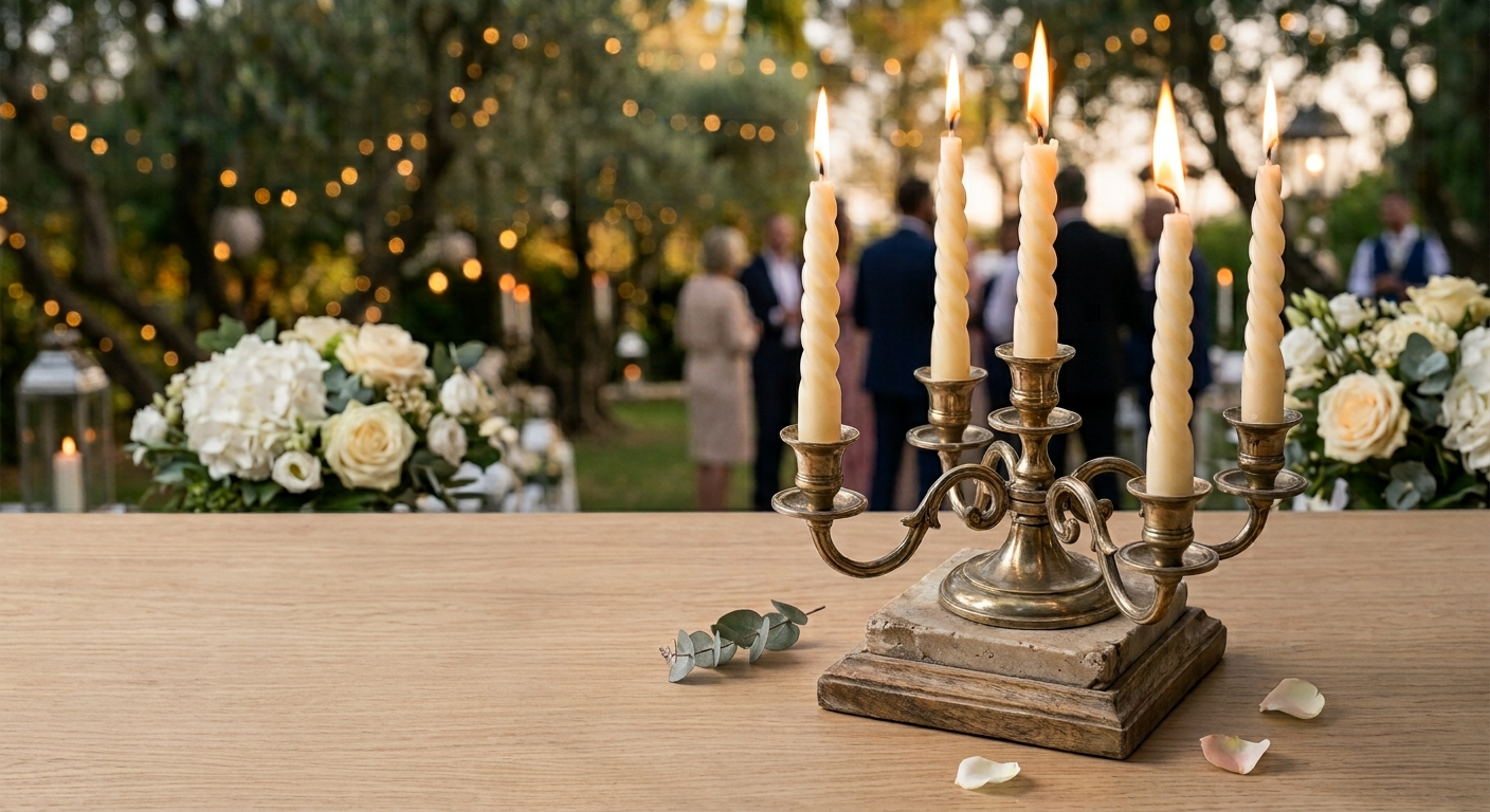 5 idées de bougies pour décorer un mariage ou un évènement