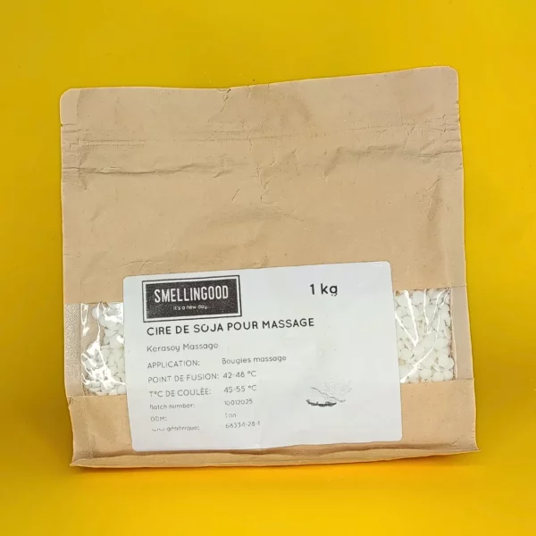 Cire de soja pour massage