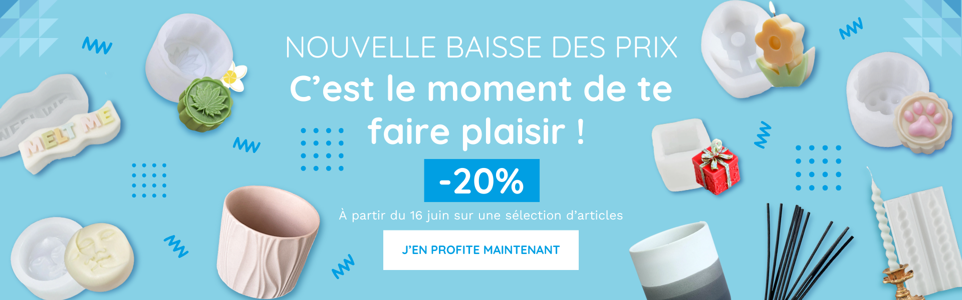 Slider baisse des prix