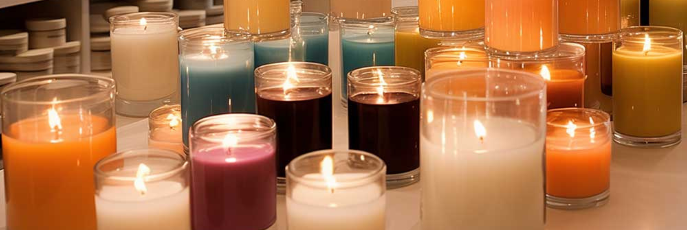 Décorations pour bougies