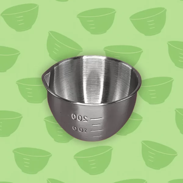 Bol cosmétique en inox - 200 ml