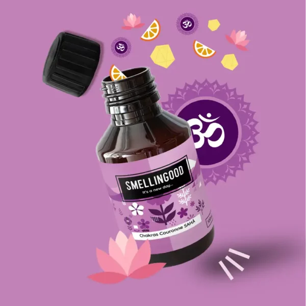 Parfum pour bougies Chakras Couronne SAHĀ