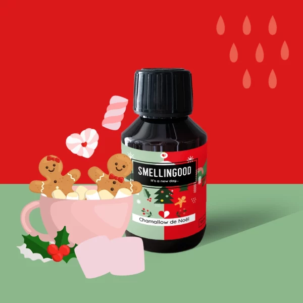 Parfum pour bougies Chamallow de noel