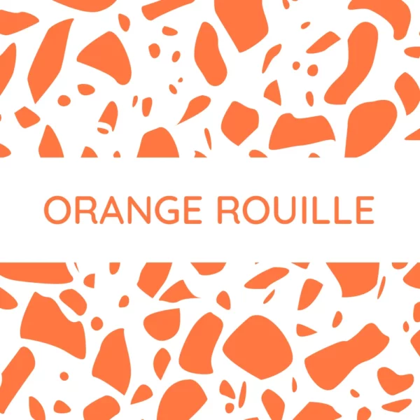 Colorant grains Orange rouille pour bougies
