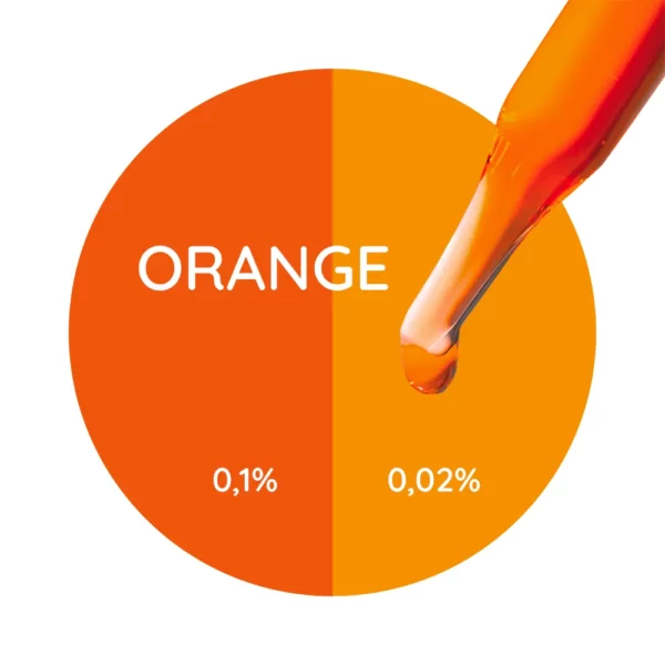 Colorant liquide orange pour bougies