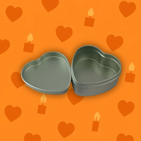 Contenant pour bougie en métal Métalove