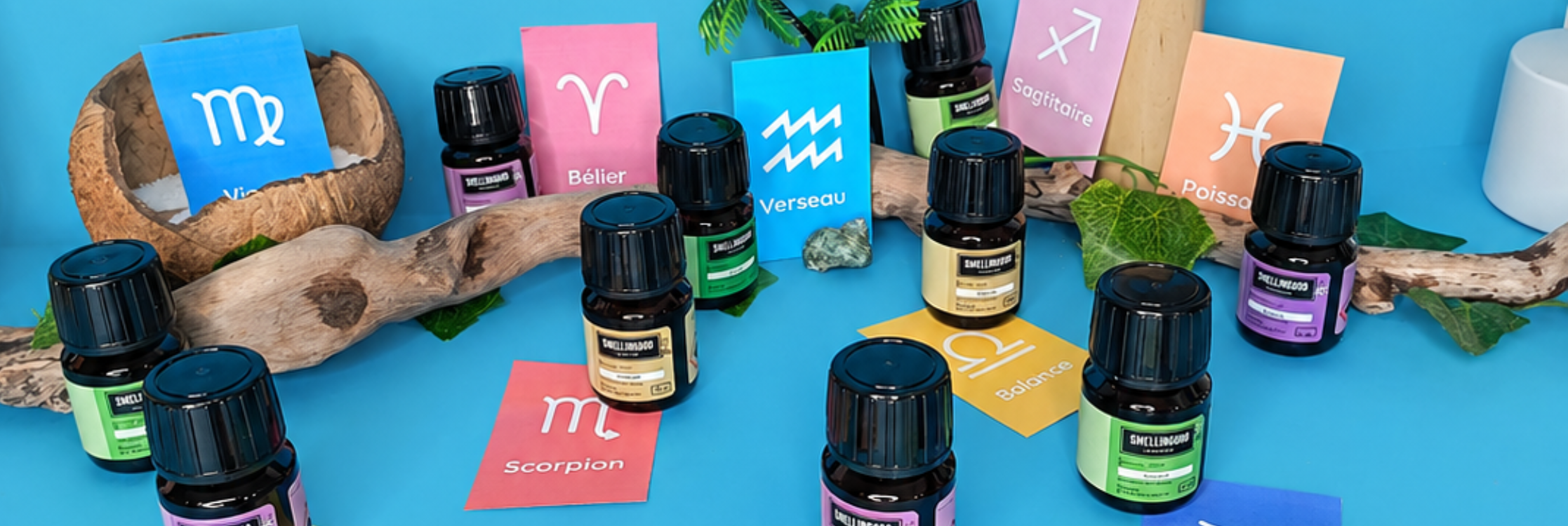 La gamme astro parfums pour bougies