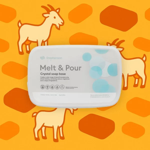 Base Melt & Pour CRYSTAL GOAT’S MILK (Lait de Chèvre)