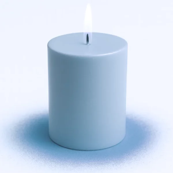 Mica bleu céleste pour bougies et savons