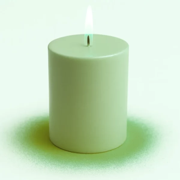 Mica vert péridot pour bougies et savons