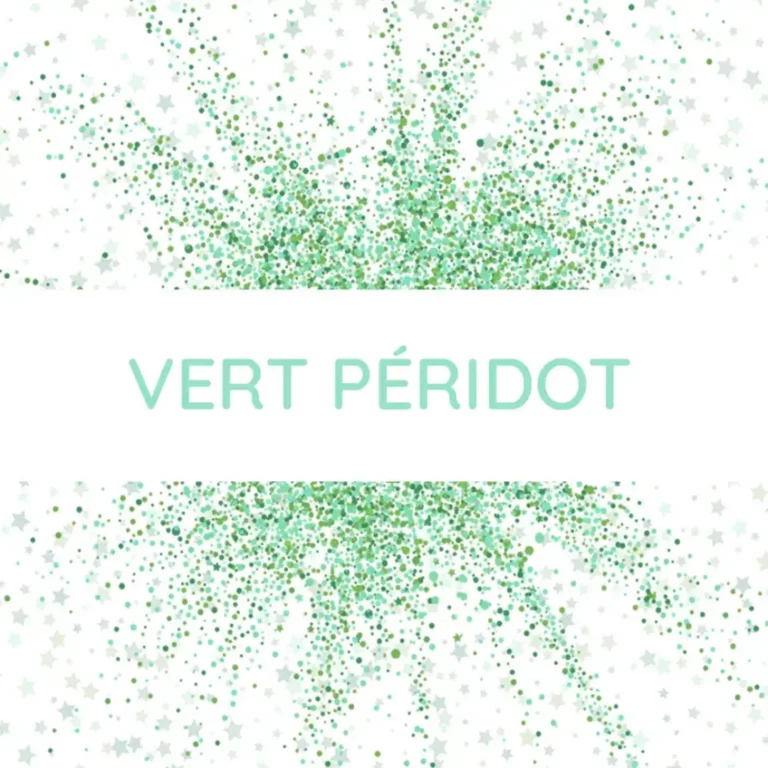 Mica vert péridot pour bougies et savons