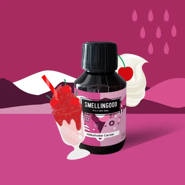 Parfum pour bougies Milkshake Cerise