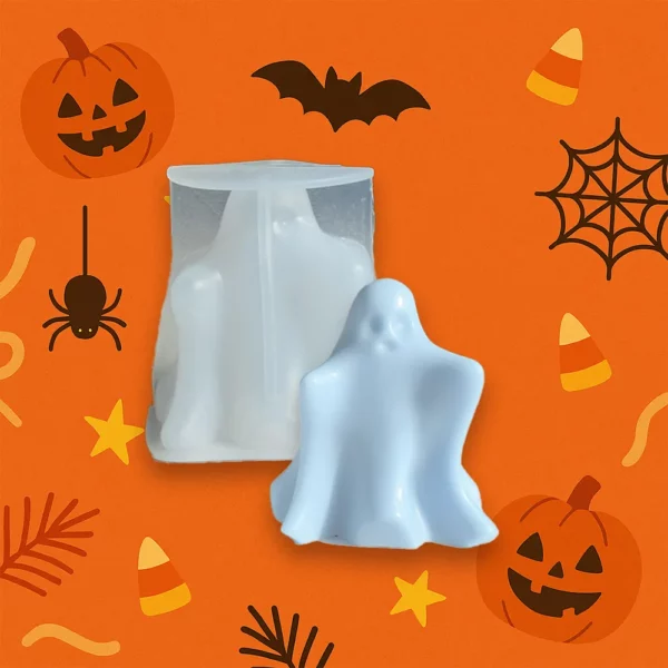 Moule silicone pour bougies Fantômignon