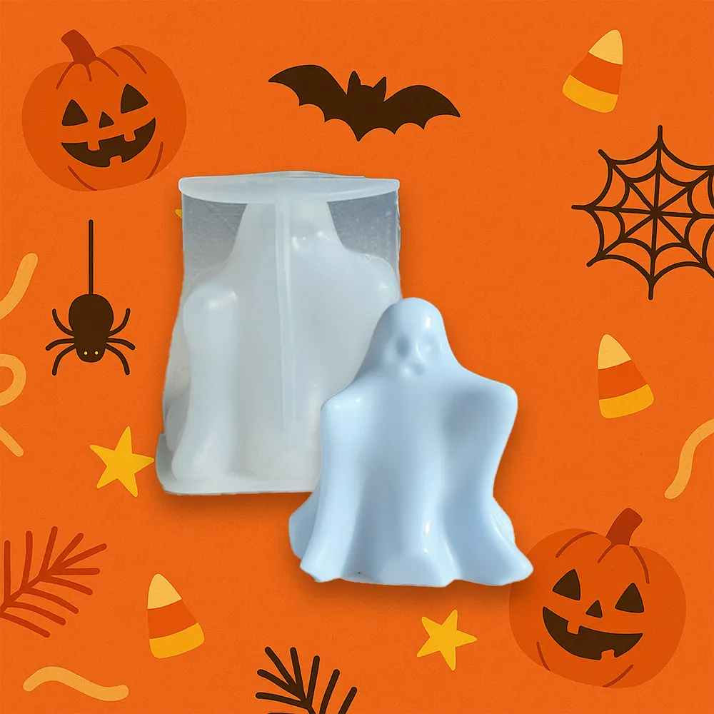 Moule silicone pour bougies Fantômignon