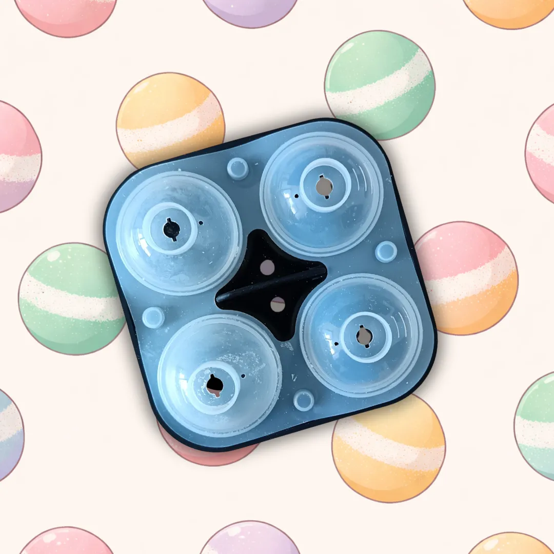 Moule en silicone boules de bain