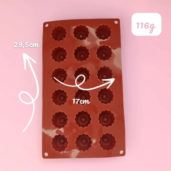 Moule pour fondants Cannelés for ever 2