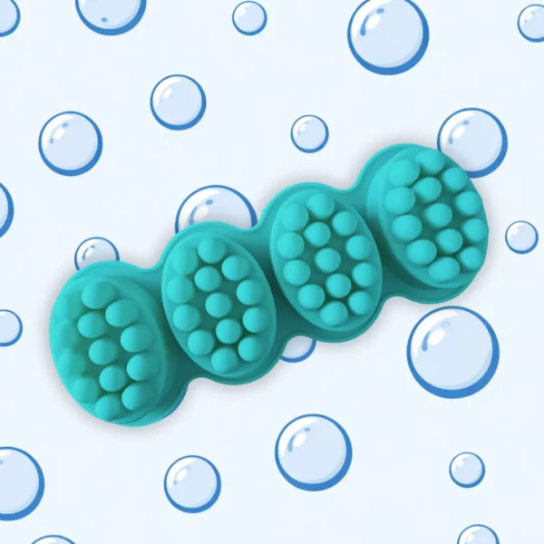 Moule en silicone pour savons de massage