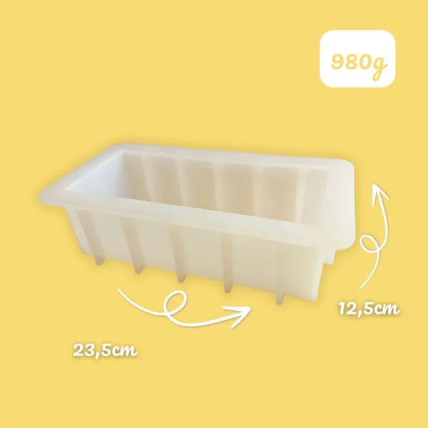 Moule silicone Loaf pour savons 
