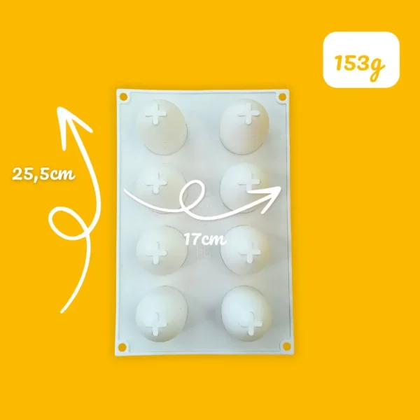 Moule silicone Oeufs folies 2