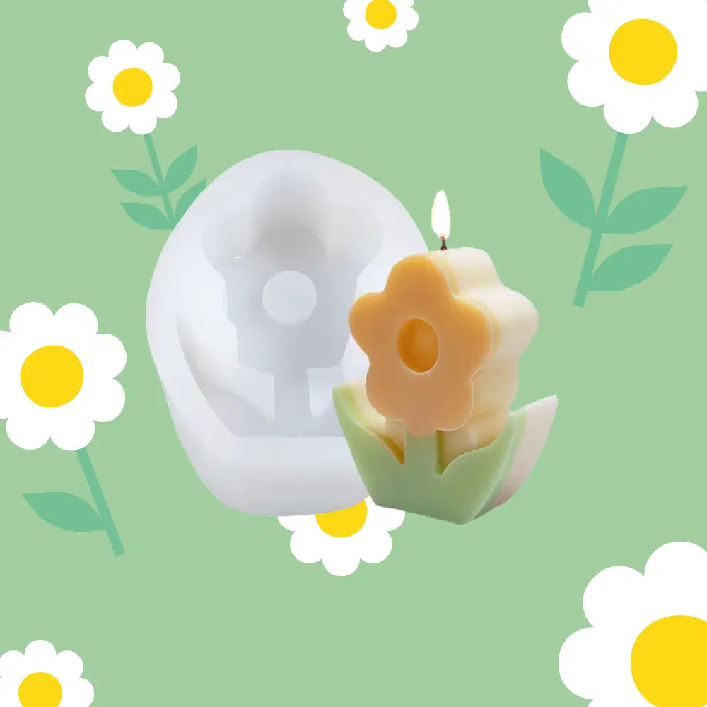 Moule silicone flower