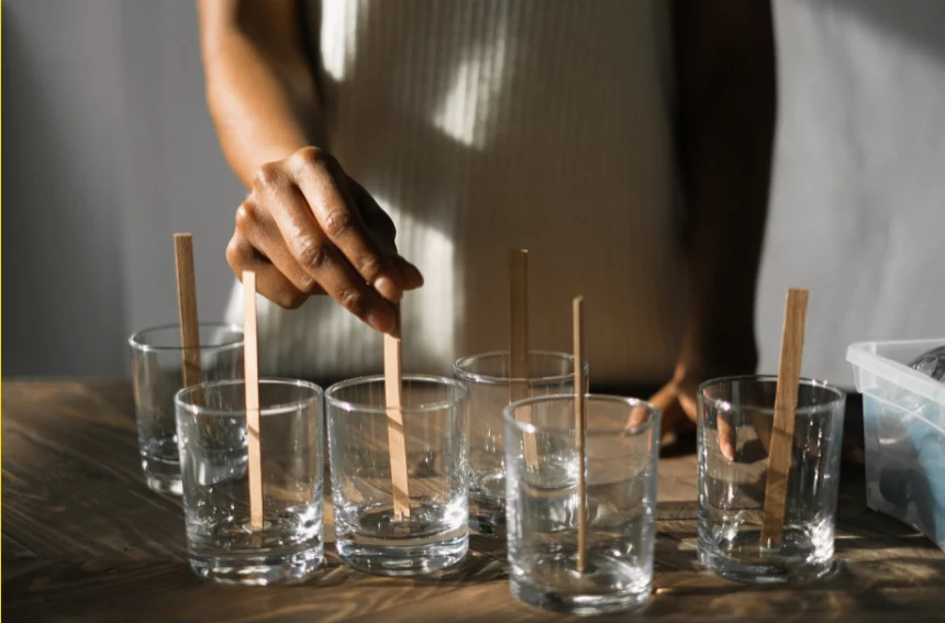 mèches pour bougies