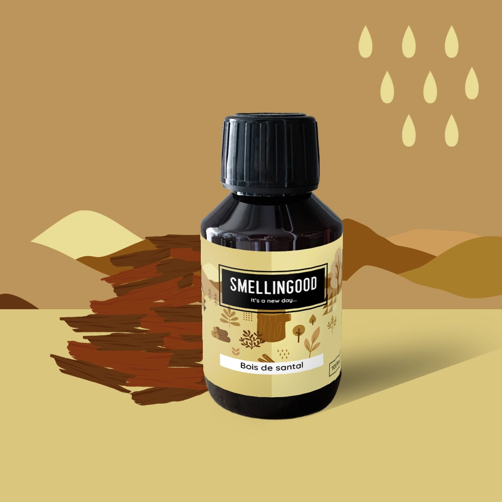 Parfum pour bougies Bois de santal