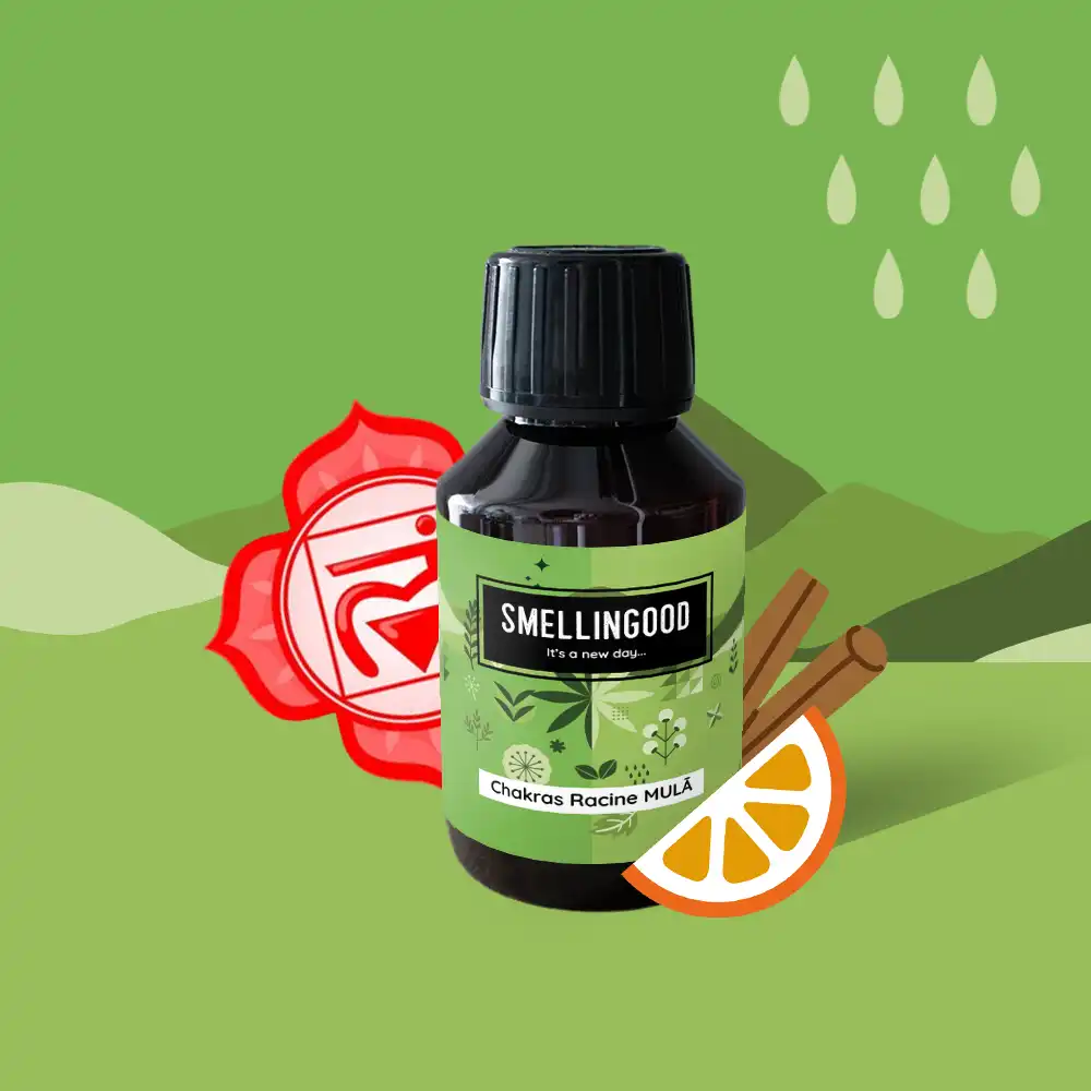Parfum pour bougies Chakras Racine MULĀ