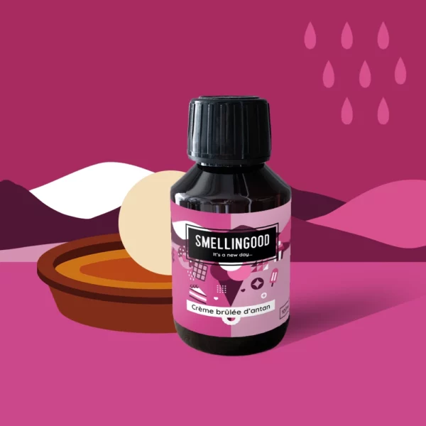 Parfum pour bougies Crème brulée d’Antan
