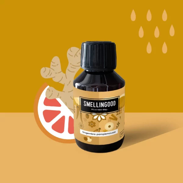 Parfum pour bougies Gingembre & pamplemousse