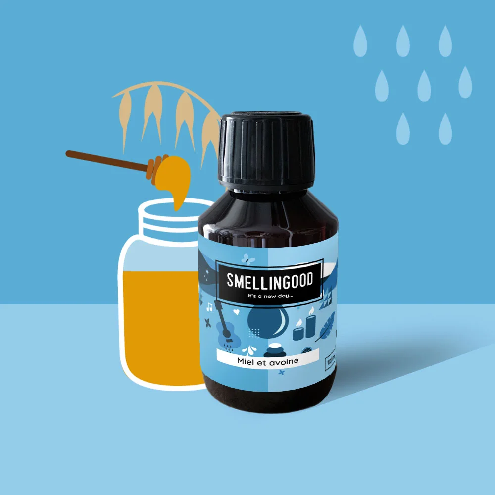 Parfum pour bougies Miel avoine