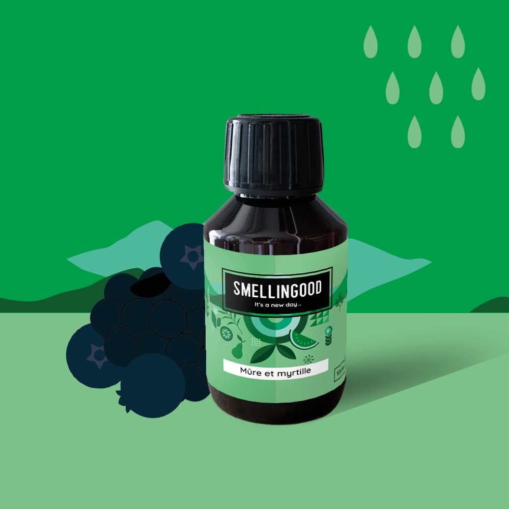 Parfum pour bougies Mûre myrtille