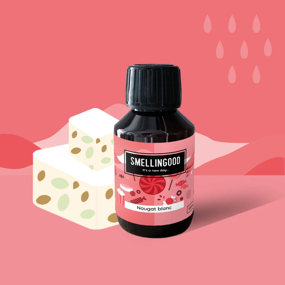 Parfum pour bougies Nougat blanc