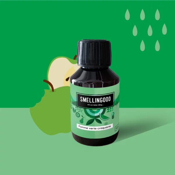 Parfum pour bougies Pomme verte craquante