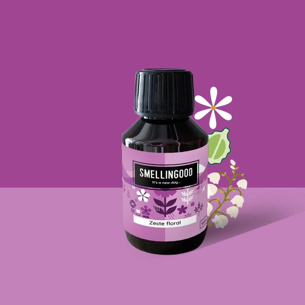 parfum pour bougies zeste floral
