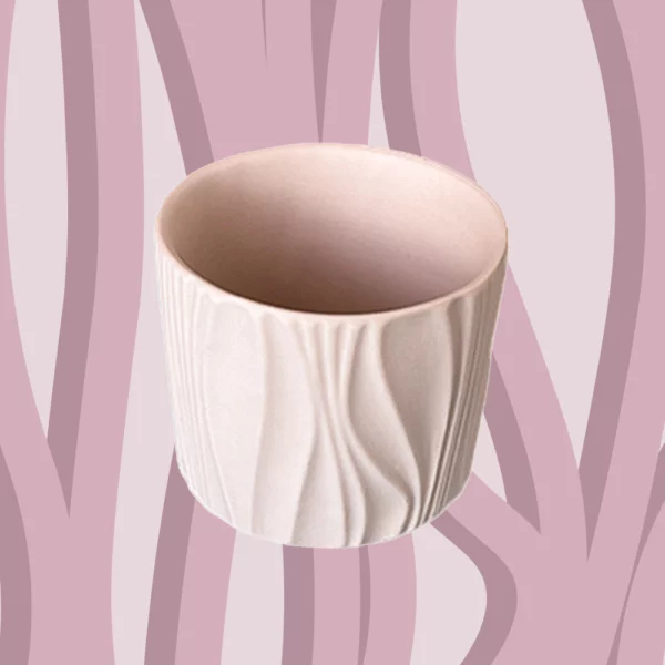 Pot céramique tendance rose