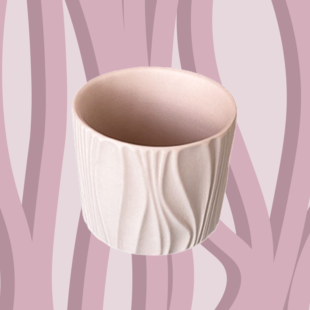 Pot céramique tendance rose