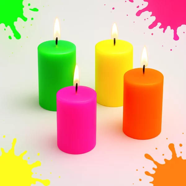 Quatuor de colorants pour bougies