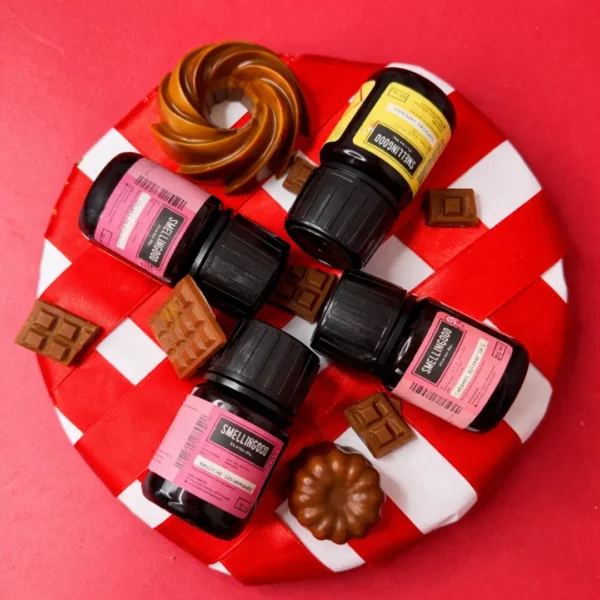 Quatuor parfums pour bougies Goûter chez mémé