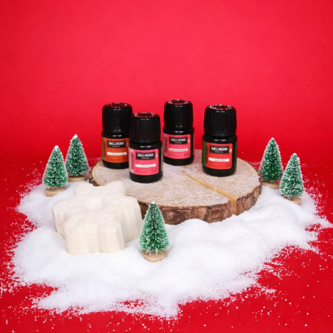 Quatuor parfums pour savons Merry Xmas