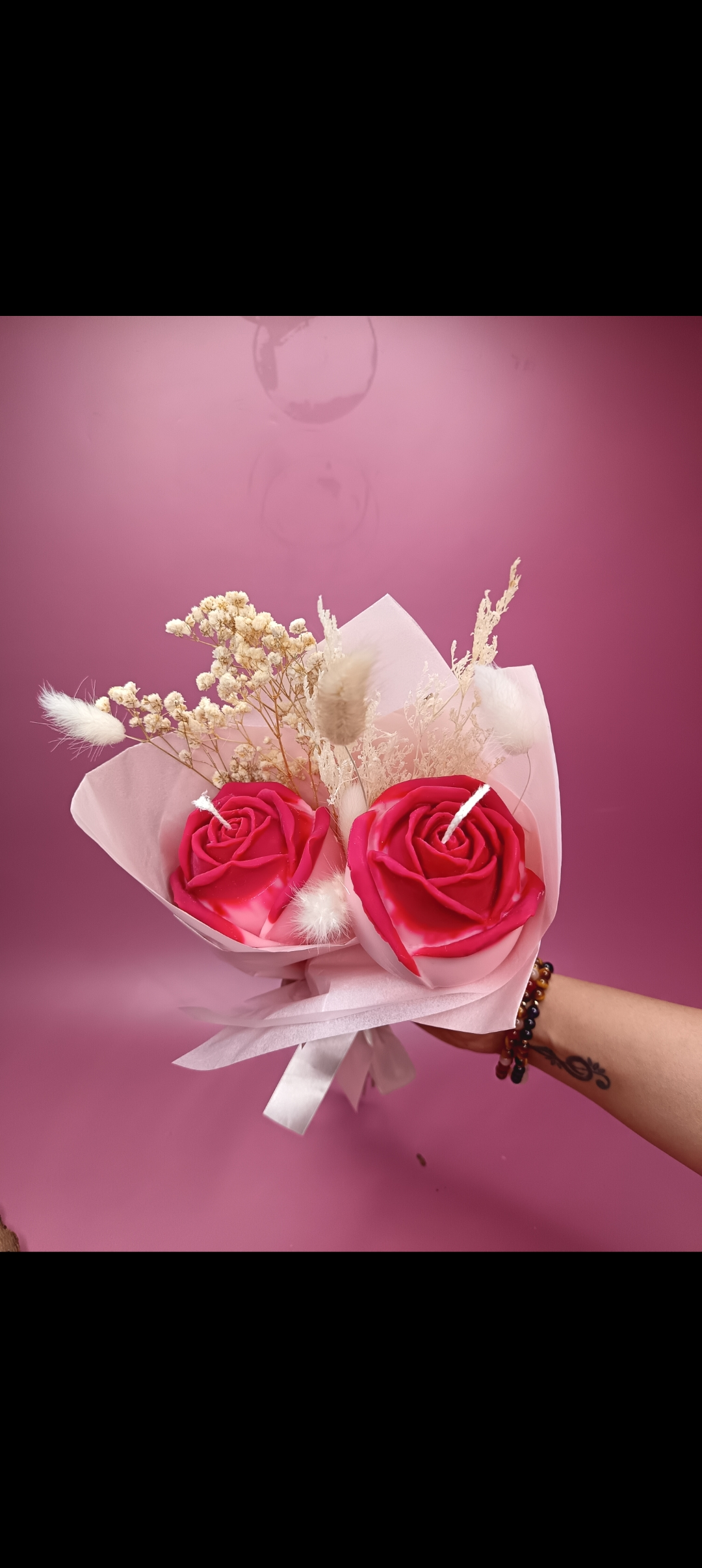 bouquet de bougies
