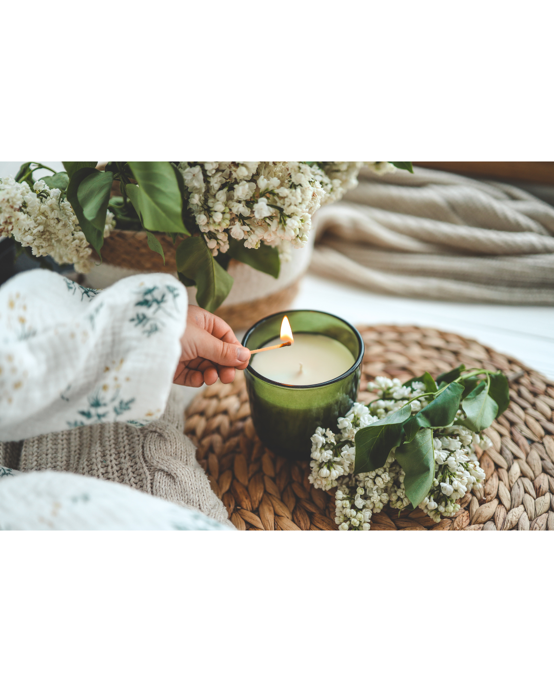 bougies en été