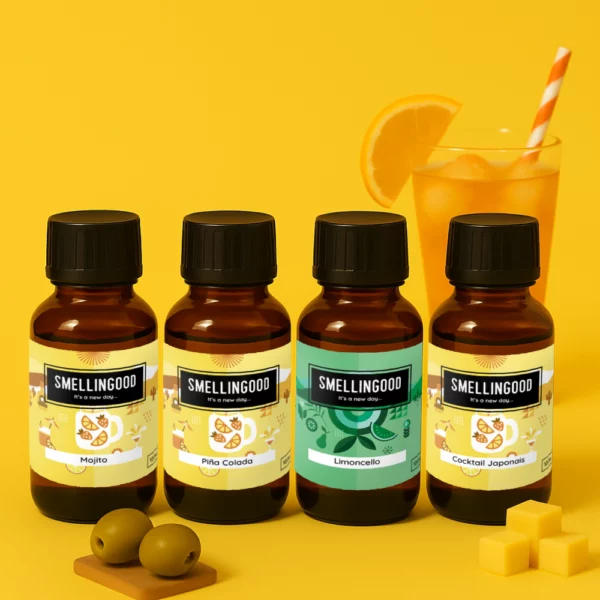 Quatuor de parfums pour bougies 