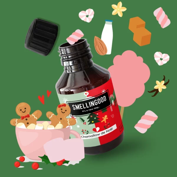Parfum pour bougies Chamallow de noel