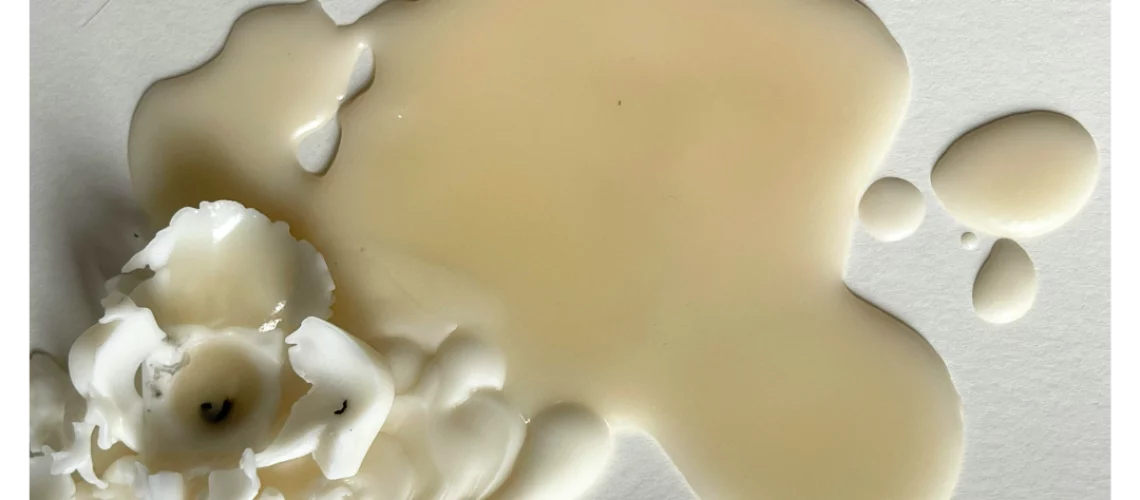 Réutiliser la cire d'une bougie