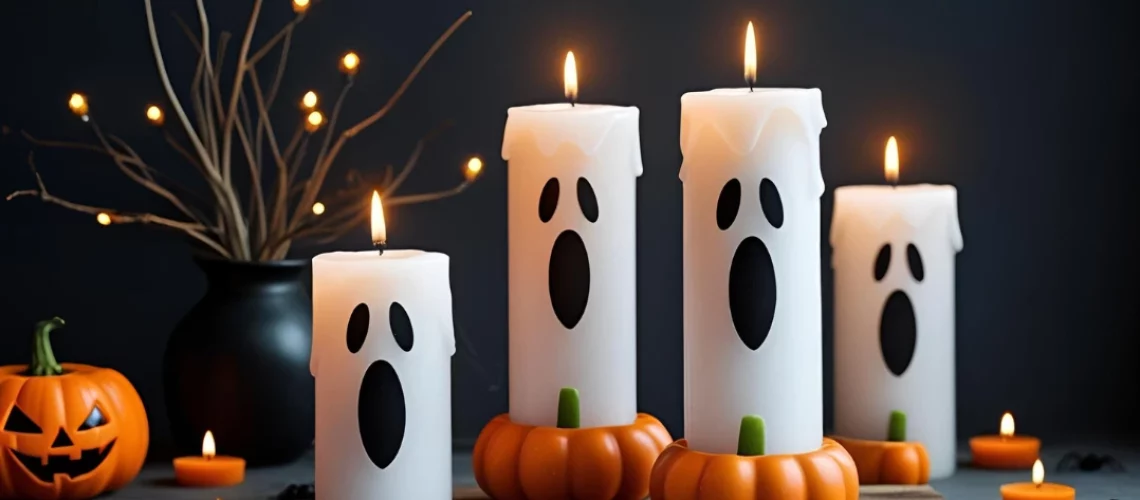 des bougies fantômes