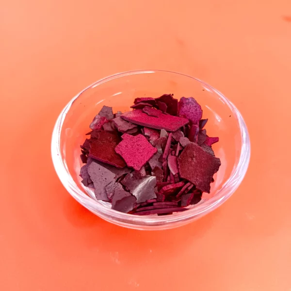 colorant en grains fuchsia pour bougies