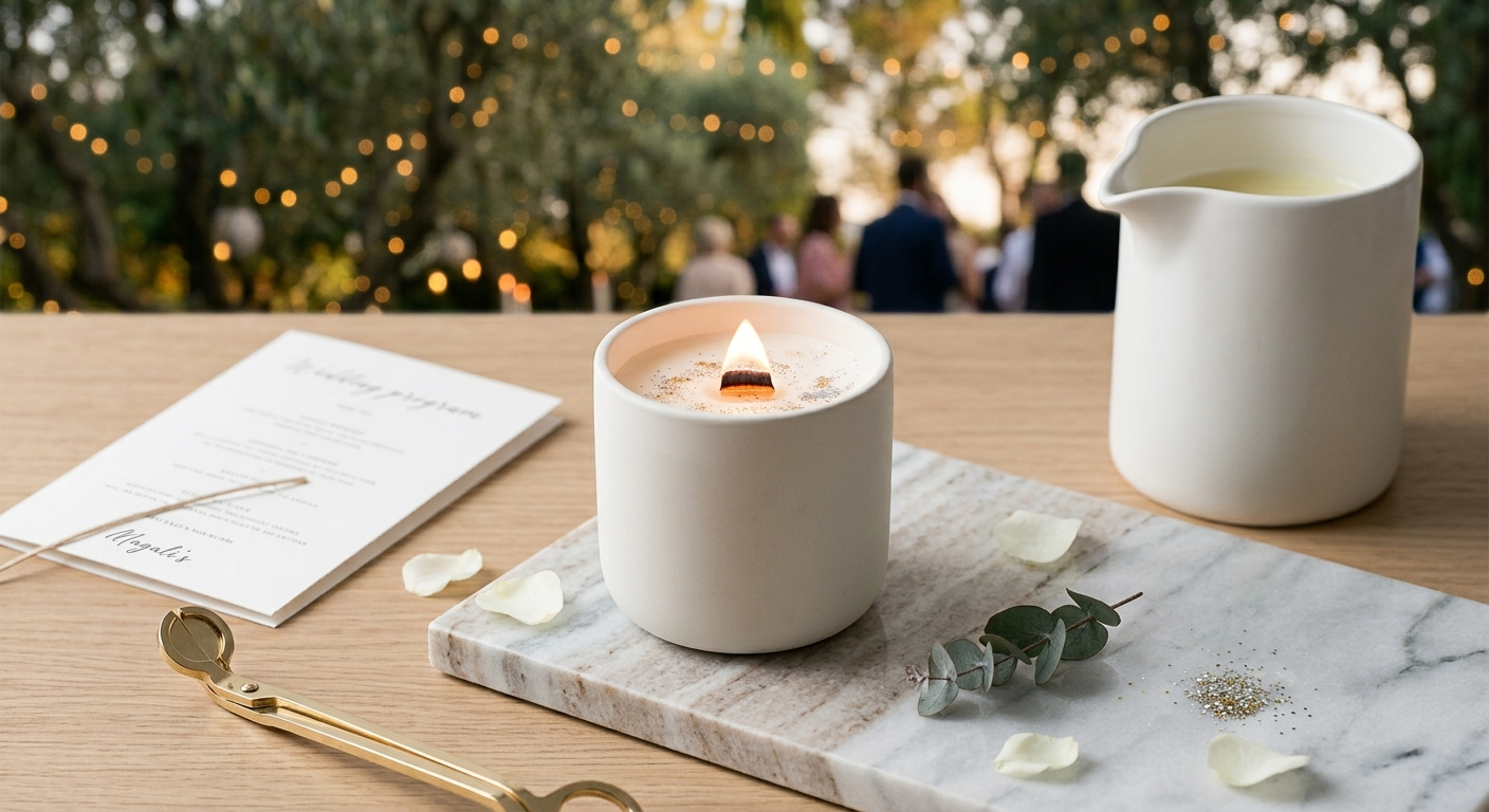 5 idées de bougies pour décorer un mariage ou un évènement