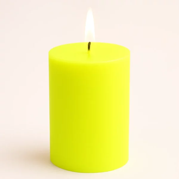 Colorant à grains jaune fluo